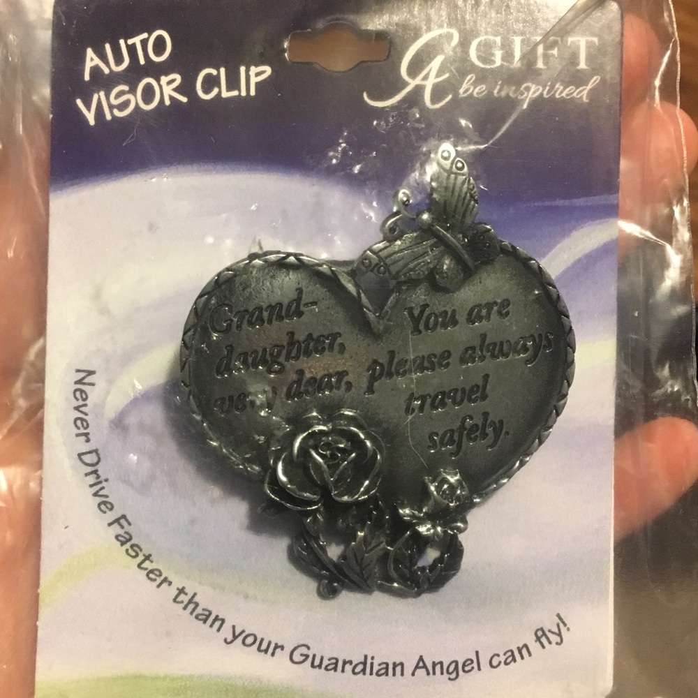 Granddaughter visor clip